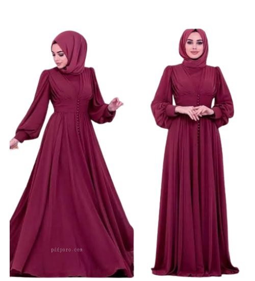 gown borka design