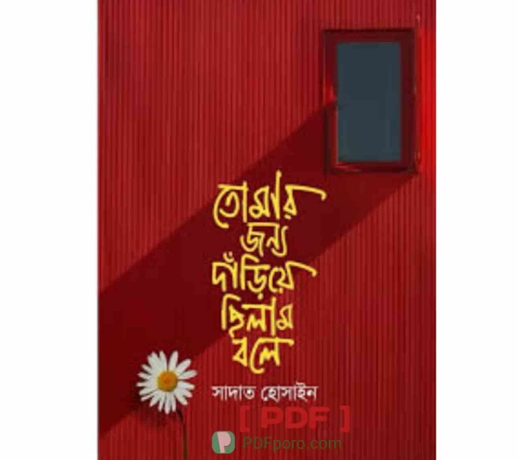 তোমার জন্য দাঁড়িয়ে ছিলাম বলে PDF | Tomar Jonno Dariye Chilam Bole PDF