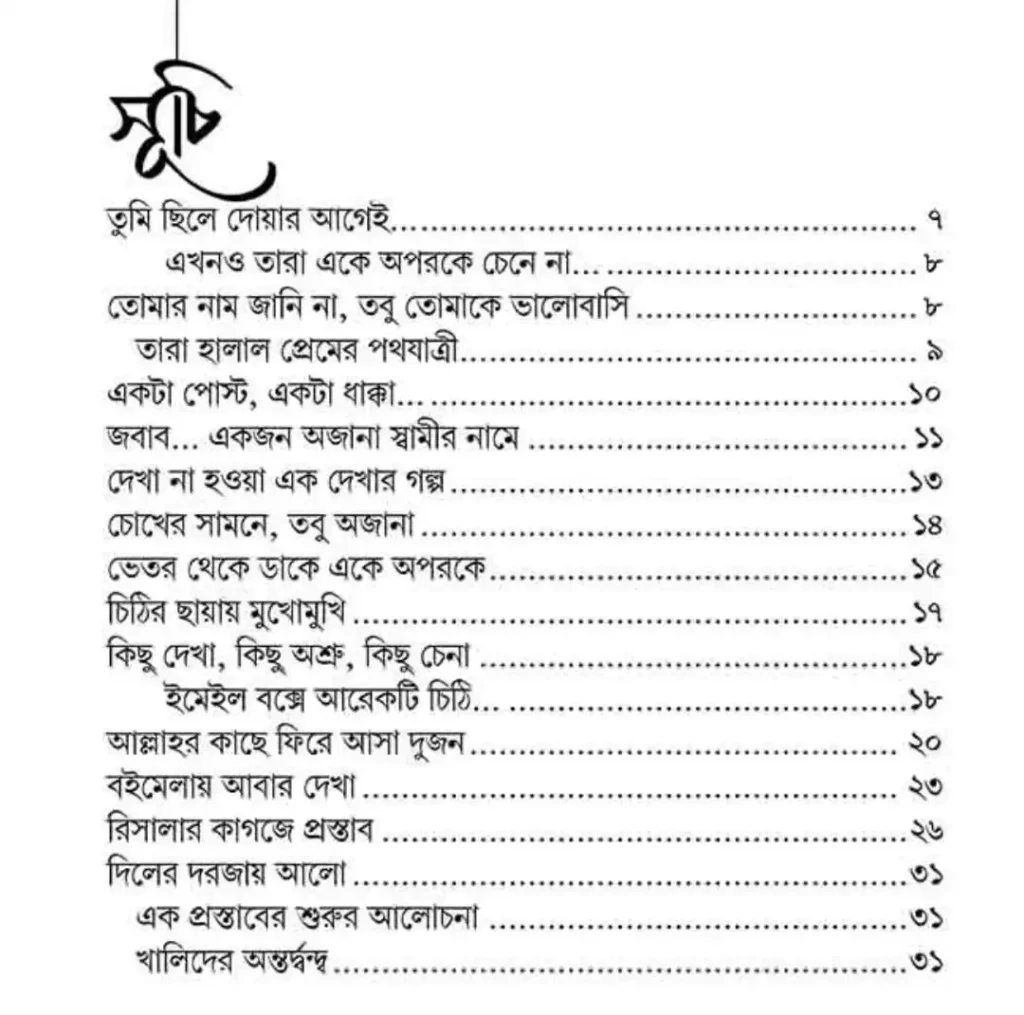 হে আমার প্রিয়তমা বই রিভিউ, পিডিএফ | হুসাইন বিন ওয়ালি উল্লাহ